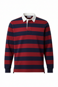Tommy Hilfiger Men's Striped Rugby Shirt