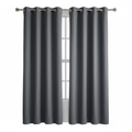 Blackout Curtains Grommet Top Panel Set