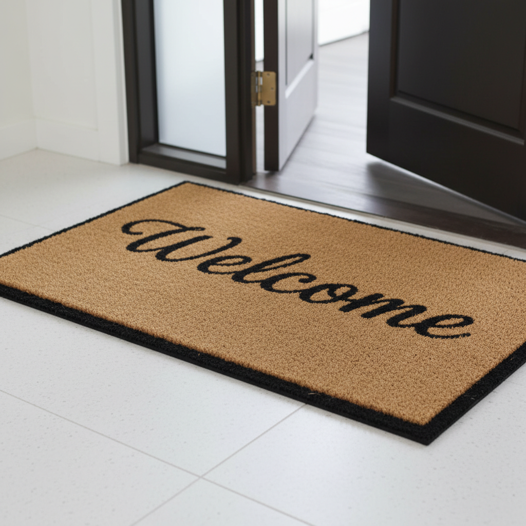 Decorative Welcome Doormat 18x30
