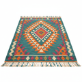 Colorful Boho Geometric Area Rug