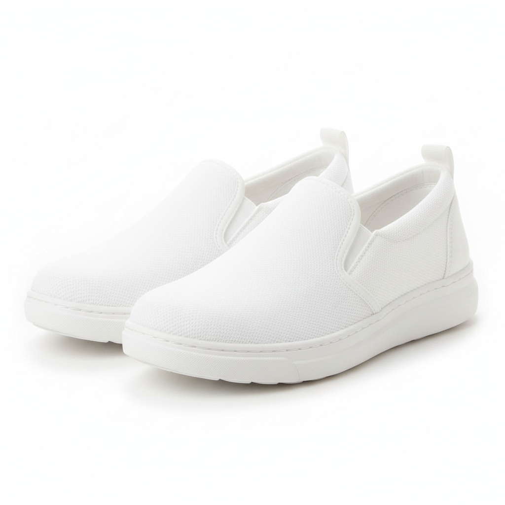 Women's Casual Shoes - Solid White