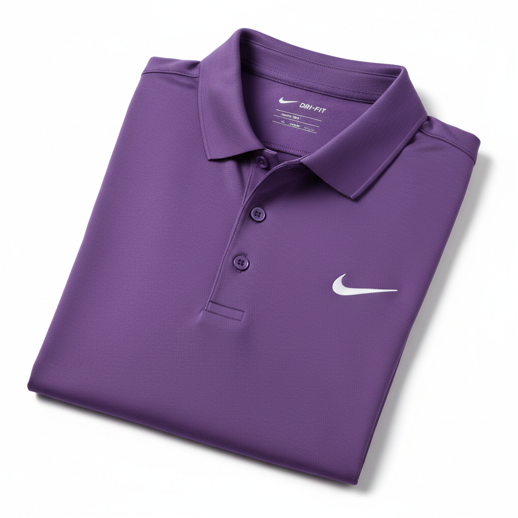 Nike Dri-FIT Golf Polo Purple