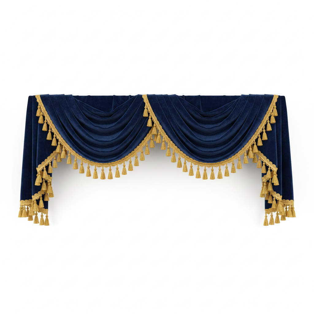 Lonniemac's Luxury Fabric Window Valance