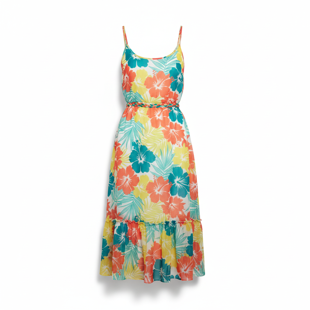 Women's Casual Summer Dress - Floral