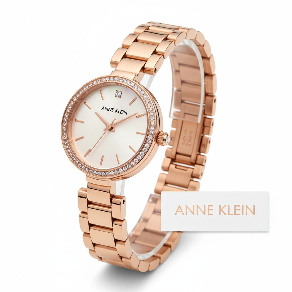 Anne Klein Style Women's Rose Gold Watch