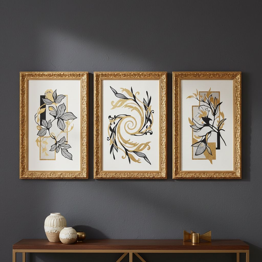 Lonniemac's Luxury Wall Art Set