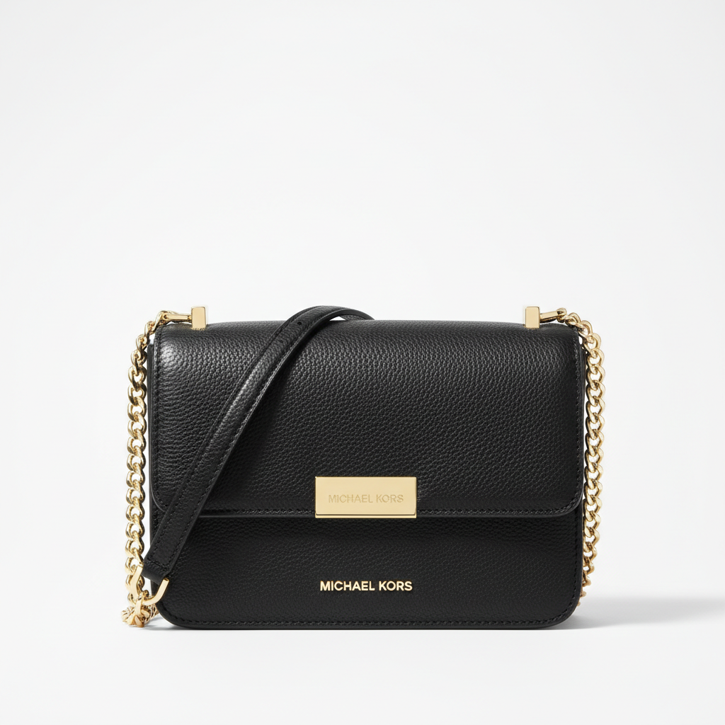 MK Style Women's Black Crossbody Bag
